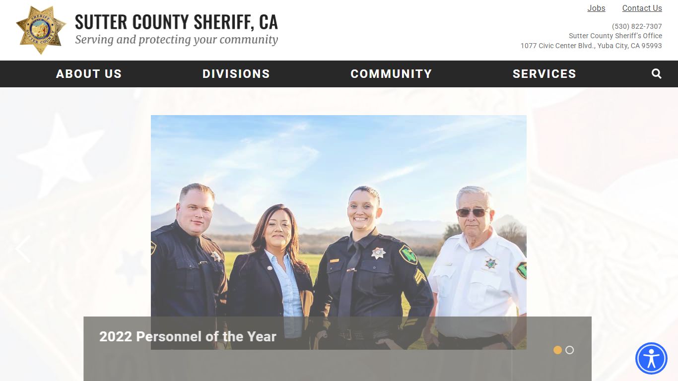 Sutter County Sheriff, CA | Home Sheriff